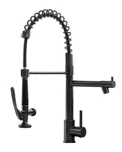 Load image into Gallery viewer, Fapully Commercial Pull Down Kitchen Sink Faucet with Sprayer Oil Rubber Bronze