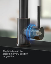 Load image into Gallery viewer, Fapully Commercial Pull Down Kitchen Sink Faucet with Sprayer Oil Rubber Bronze