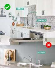 Load image into Gallery viewer, Fapully Commercial Pull Down Kitchen Sink Faucet with Sprayer Brushed Nickel