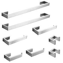 Load image into Gallery viewer, Fapully 8 Piece Bathroom Accessories Set Stainless Steel,Bathroom Hardware Set Brushed Nickel Wall Mounted