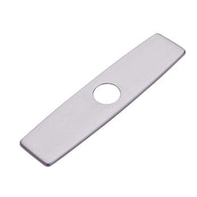 Load image into Gallery viewer, Fapully 10.23'' Kitchen Sink Faucet Hole Cover Deck Plate Escutcheon Brushed Nickel