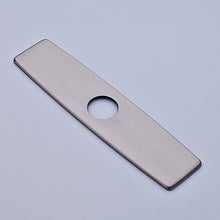 Load image into Gallery viewer, Fapully 10.23'' Kitchen Sink Faucet Hole Cover Deck Plate Escutcheon Brushed Nickel