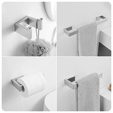 Load image into Gallery viewer, Fapully Bathroom Sets Accessories,16-Inch Brushed Nickel Bathroom Accessories Hardware Set with Towel Bar,Toilet Paper Holder,Towel Holder,Robe Hook for Bathroom,Stainless Steel Accesorios para Baños