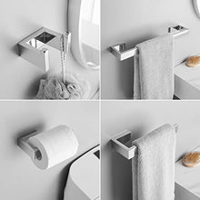 Load image into Gallery viewer, Fapully 16-Inch Bathroom Hardware Accessory Set,Chrome Bathroom Sets Accessories Wall Mounted,Stainless Steel Towel Bar Set,Accesorios para Baños