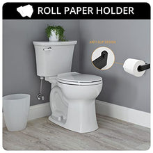 Load image into Gallery viewer, Fapully 16-Inch Black Bathroom Accessories Set,Stainless Steel 4 Piece Bathroom Hardware Set with Towel Rack,Towel Holder,Toilet Paper Holder,Robe Hook for Bathroom,Accesorios para Baños