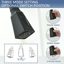 Load image into Gallery viewer, Fapully Kitchen Faucet with Pull Down Sprayer, Touchless Black Kitchen Sink Faucet with Sprayer, Motion Sensor Smart Hands-Free Single Handle Kitchen Faucet