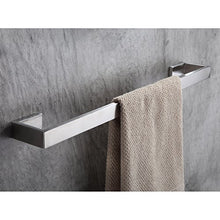 Load image into Gallery viewer, Fapully Stainless Steel Bathroom Accessories Hardware Wall Mounted Towel Bar Rack,Brushed Nickel Finished