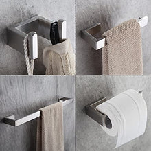 Load image into Gallery viewer, Fapully Four Piece Bathroom Accessories Set Stainless Steel Wall Mounted,Brushed Nickel Finished