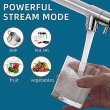 Load image into Gallery viewer, Fapully Chrome Faucet for Kitchen Sink,Kitchen Faucets with Pull Down Sprayer,Commercial Single Handle Kitchen Faucet