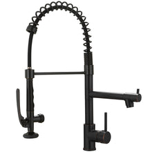 Load image into Gallery viewer, Fapully Commercial Pull Down Kitchen Sink Faucet with Sprayer Oil Rubber Bronze
